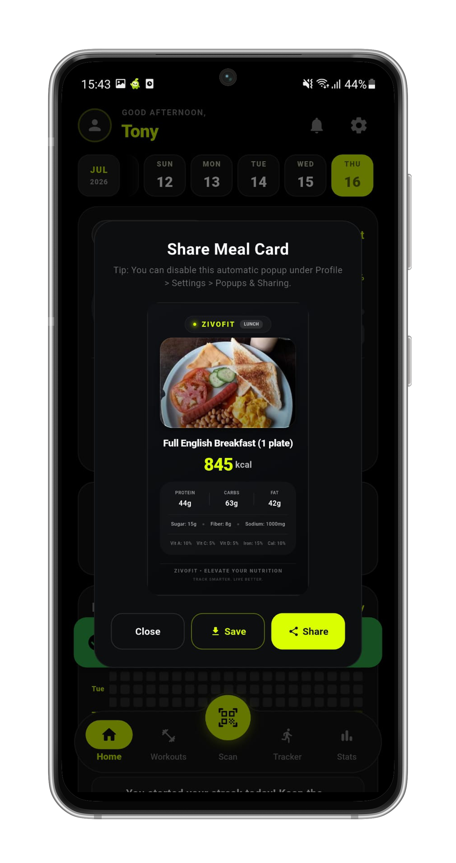 Zivo Analyzer Food Scan 4