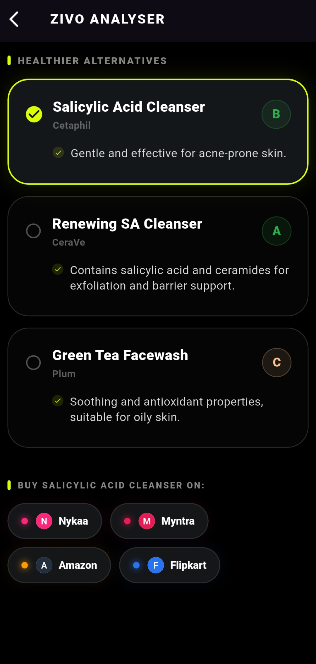 Zivo Analyzer Skincare Scan 3